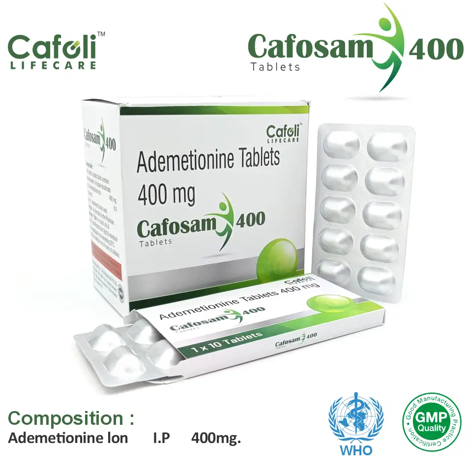 Ademetionine 400mg Tablet | Liver Support | Best Price for PCD Pharma Franchise